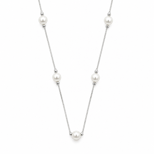 Pearls women  Pendant in silver