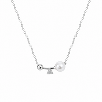 Radiant Axis Women`s pendant in silver