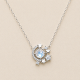 Radiant Charm Pendant in Silver