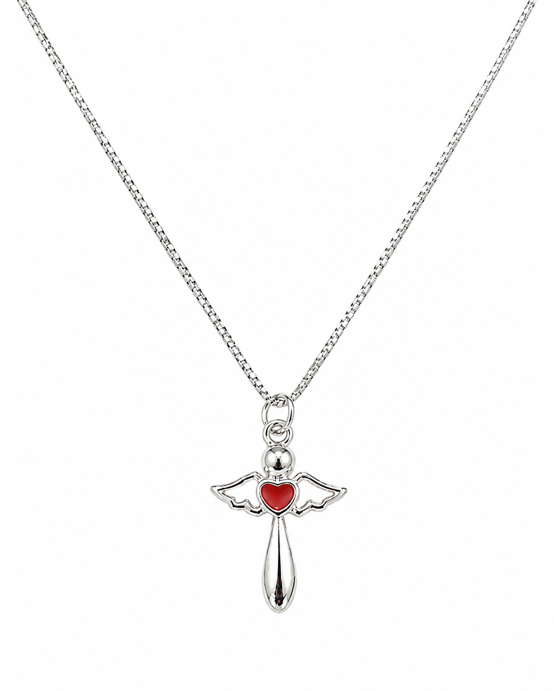Wings of Love Pendant in silver