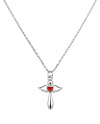 Wings of Love Pendant in silver