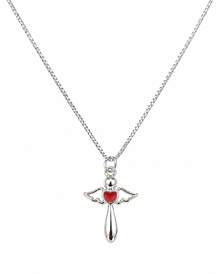 Wings of Love Pendant in silver