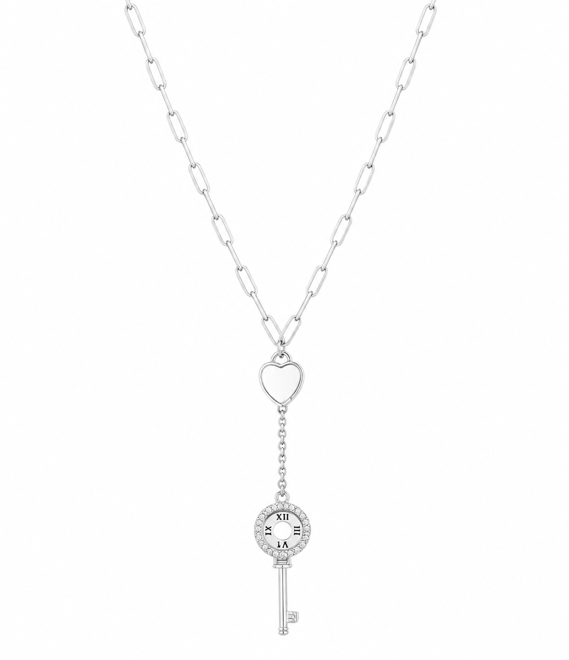 Timelove Women`s Pendant in Silver
