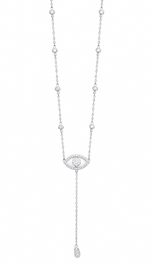 Silver Grace Eye patterned Pendant
