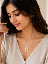Prism Teardrop Women`s pendant