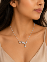 Silver Zyra Women`s Pendant