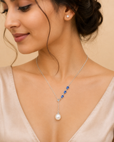Silver Azura Linea Pendant