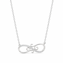 Designed infinity symbol Women`s Pendant