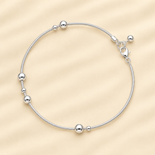 Silver Minora women`s Anklet