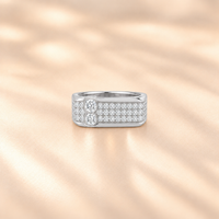 Majestic Crest Men’s Ring in Silver
