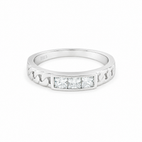 Silver Timeless Radiance Women`s Ring