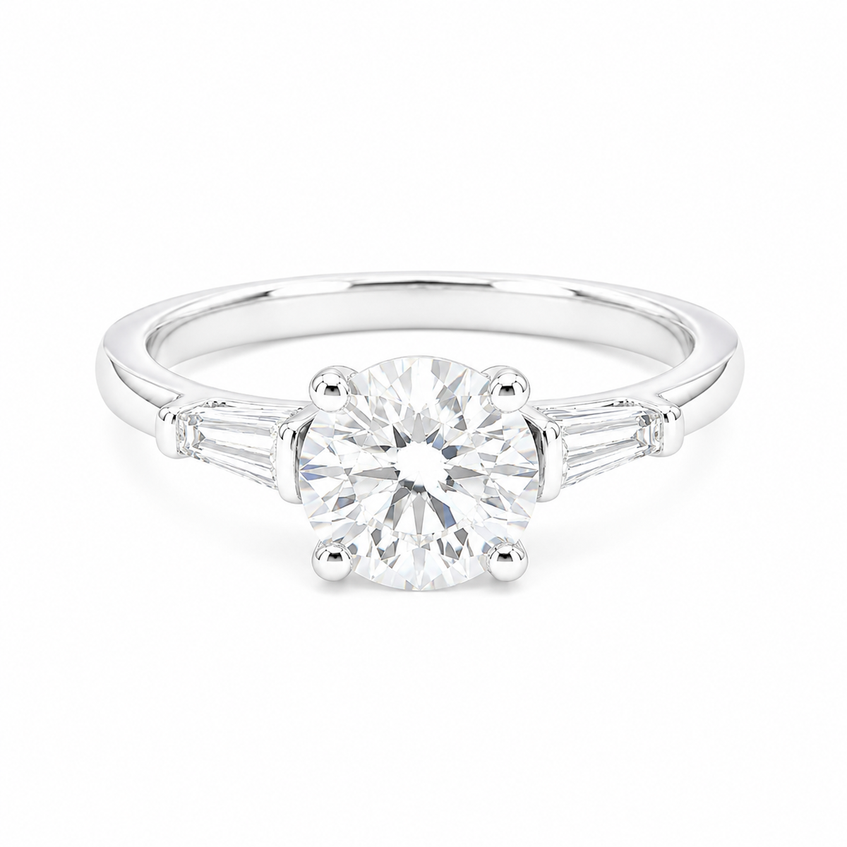 Silver Eterna Diamond women`s Ring