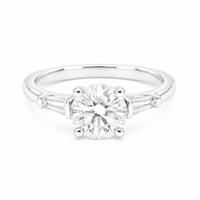 Silver Eterna Diamond women`s Ring