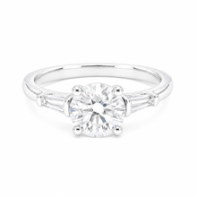 Silver Eterna Diamond women`s Ring