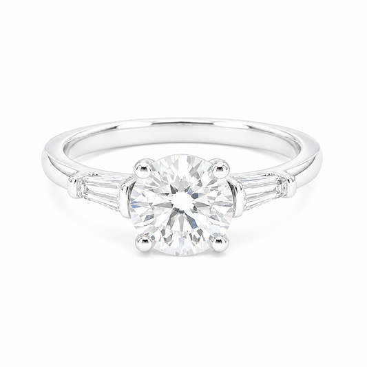 Silver Eterna Diamond women`s Ring