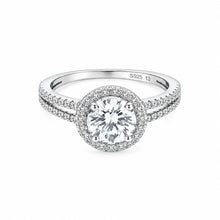 Halo Grace Women`s Ring in Silver