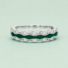Oceanic Flow Women`s Ring in Silver