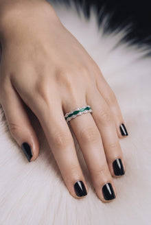 Oceanic Flow Women`s Ring in Silver