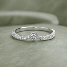 Celestial Veil ring in silver
