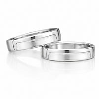 Sterling silver Valen Couple Ring