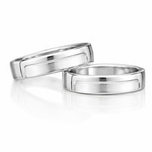 Sterling silver Valen Couple Ring