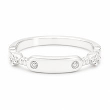Silver Gemplate Women`s Ring