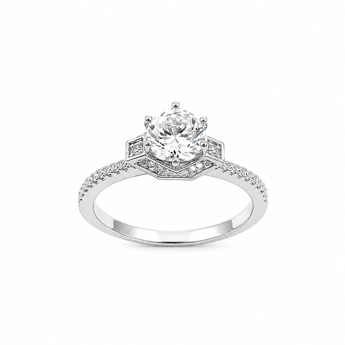 Silvergrid Radiance Women`s ring