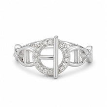 Twist Band Silver Women`s Ring