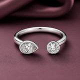 Silver Teara Women`s Ring