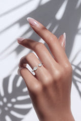 Silver Teara Women`s Ring