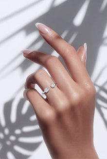Silver Teara Women`s Ring