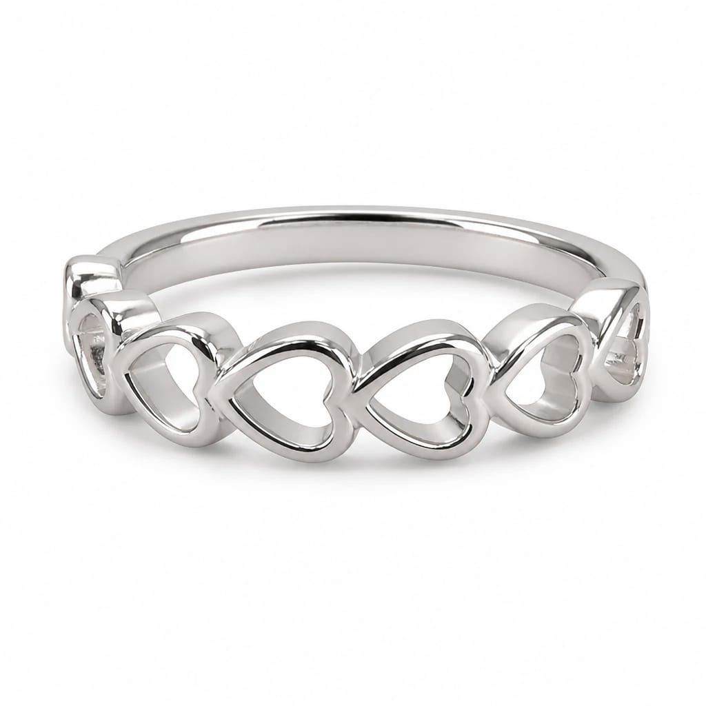 Silver Amoura Women`s Ring