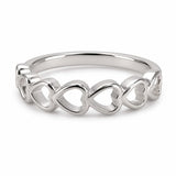 Silver Amoura Women`s Ring