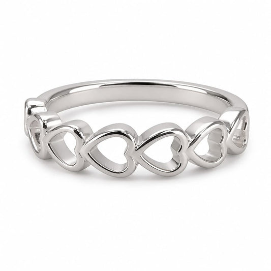 Silver Amoura Women`s Ring