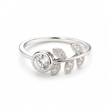 Silver Leafline Women`s Ring