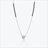 Sterling silver Obscura Halo Pendant