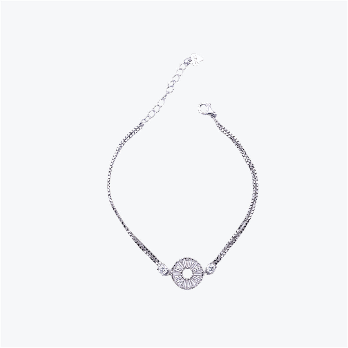 Glowdrop Bracelet – Sterling Silver 