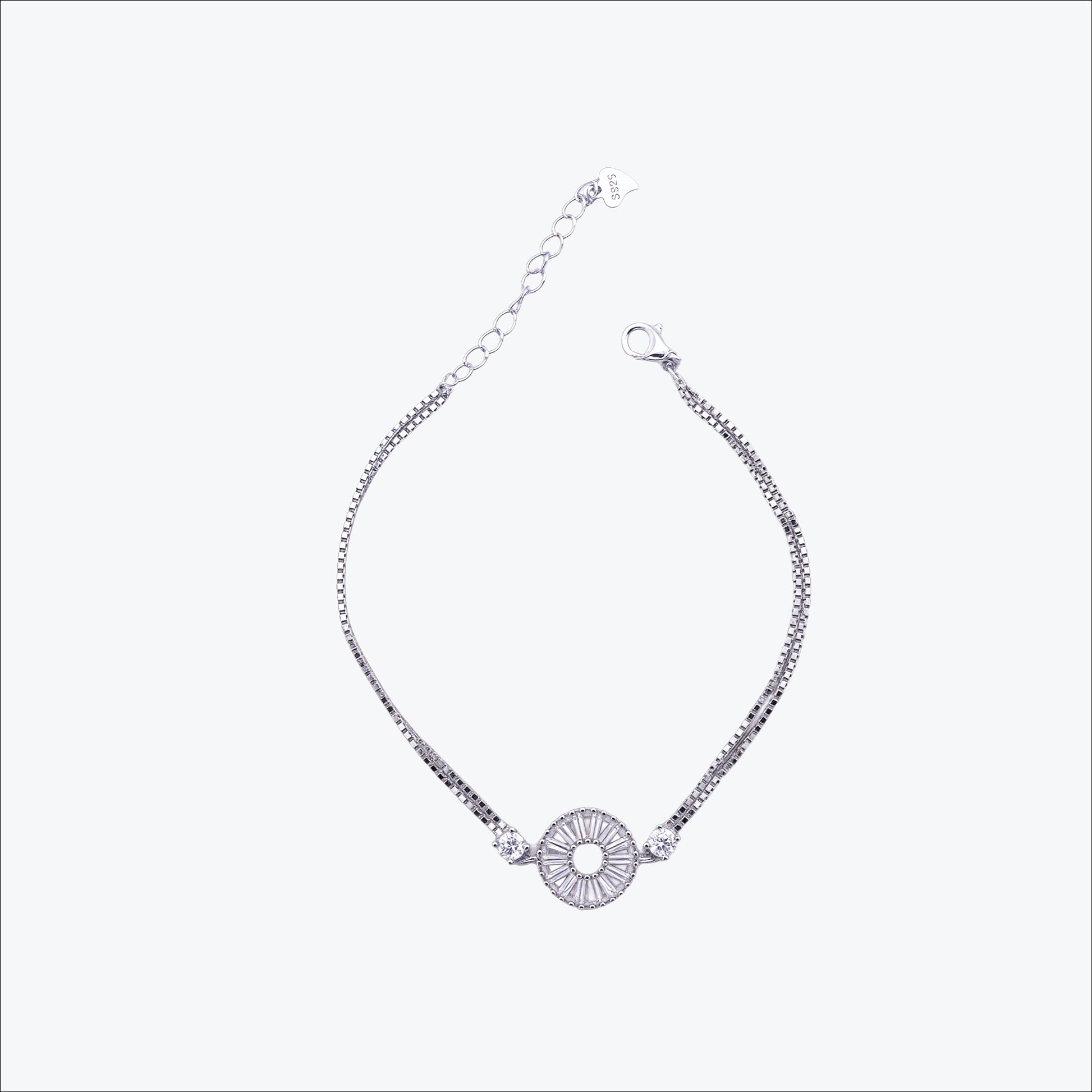 Glowdrop Bracelet – Sterling Silver 