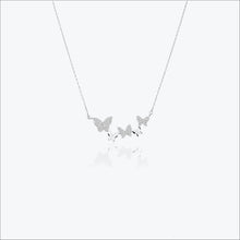 Papillia Pendant – Sterling Silver in Fluttered Grace