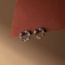 Aurivie Hoops – Sterling Silver in Playful Bloom