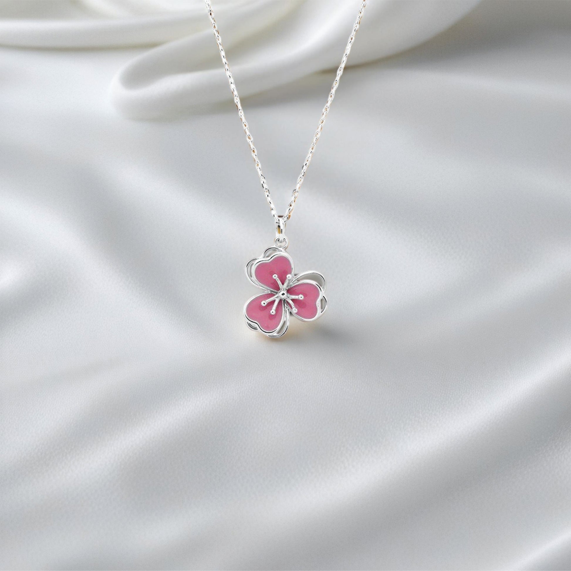 Rosafleur Pendant – Sterling Silver elegance