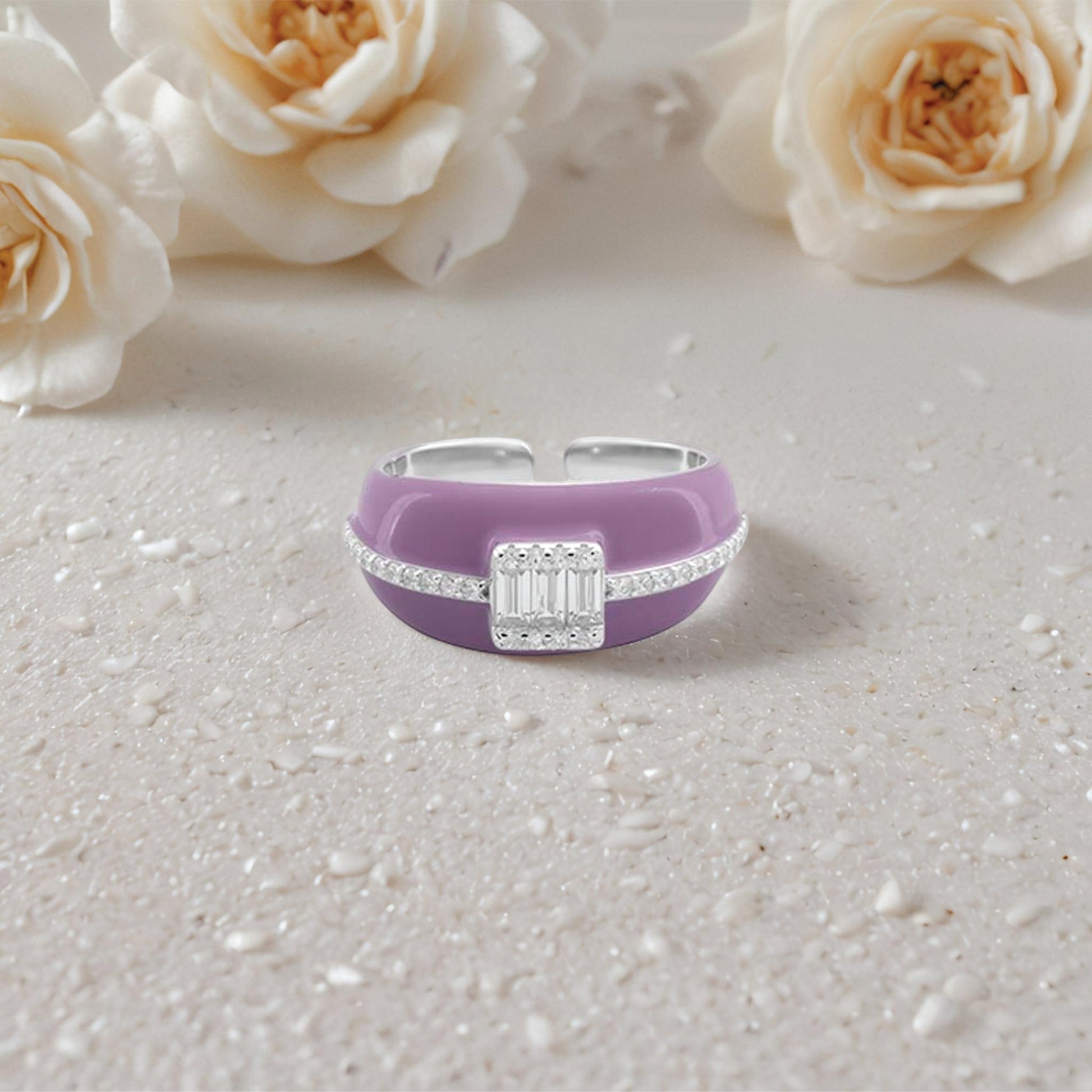  Celestia Ring– Sterling Silver in Serene