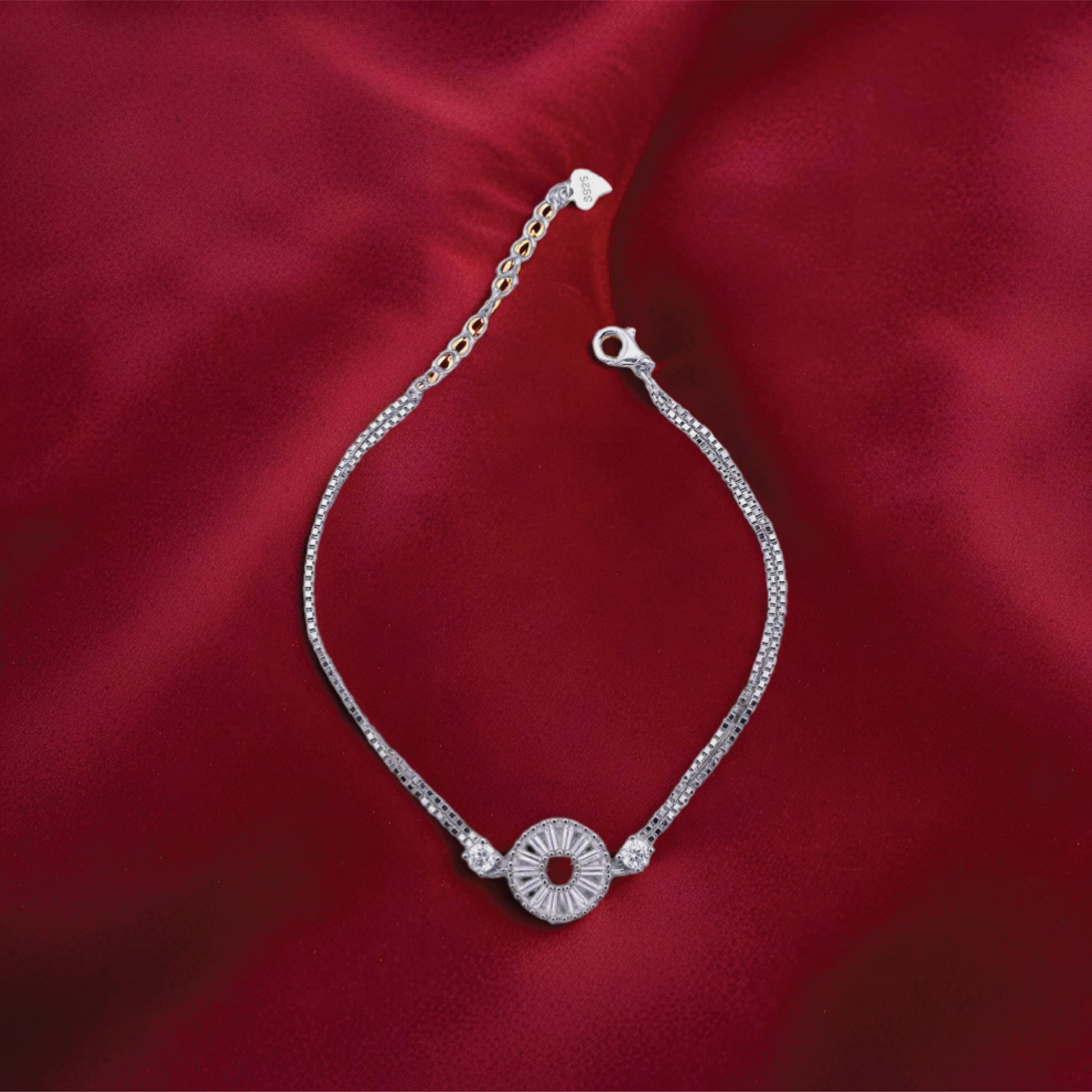 Glowdrop Bracelet – Sterling Silver 