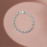 Silver Infinity Legacy Men`s Bracelet
