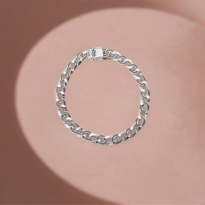 Boldline Chain Bracelet – Sterling Silver Bracelet 
