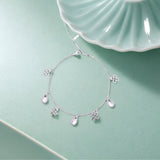 Charmline Women`s Anklet in Silver