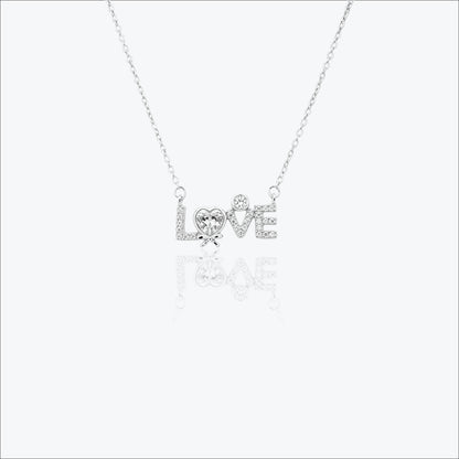 Eira Love Pendant – Sterling Silver 