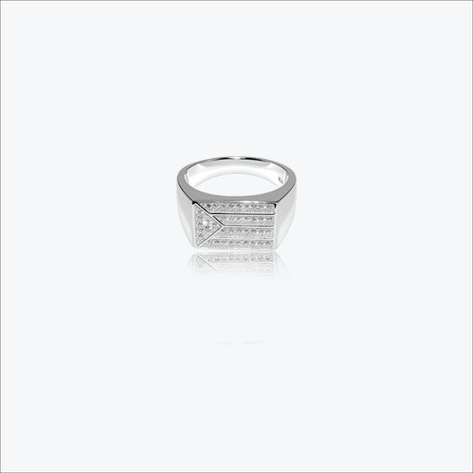 Sterling silver Vetrax Men`s Ring