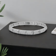 Aegis Plate Bracelet – Sterling Silver in Strength