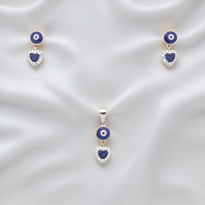 Lustre Drop Set – Sterling Silver in Graceful Light